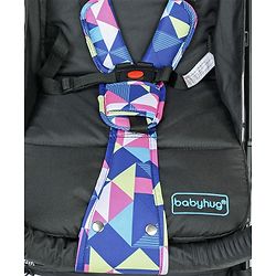 Babyhug Opera Travel System - Black Pink Blue