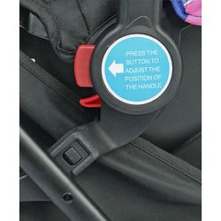 Babyhug Opera Travel System - Black Pink Blue