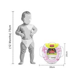 Babyhug Baby Potty Seat Heart print - Pink