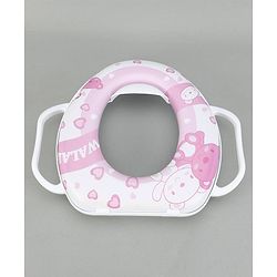 Babyhug Baby Potty Seat Heart print - Pink