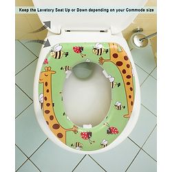 Babyhug Baby Potty Seat Animal Print - Green