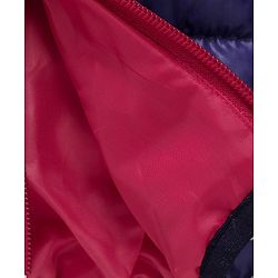Babyhug Full Sleeves Hooded Padded Jacket Robot Print - Blue