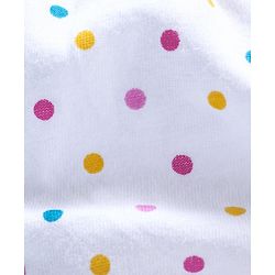 Babyhug Cotton Panties Bunny & Dots Print Pack Of 2 -Dark Pink White