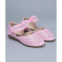 Cute Walk by Babyhug Bellies With Studded Beads - Pink
