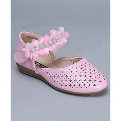 Cute Walk by Babyhug Bellies With Studded Beads - Pink