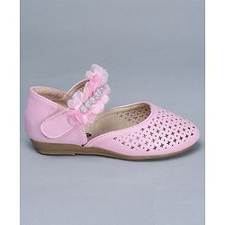Cute Walk by Babyhug Bellies With Studded Beads - Pink