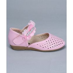 Cute Walk by Babyhug Bellies With Studded Beads - Pink