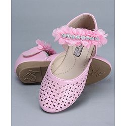 Cute Walk by Babyhug Bellies With Studded Beads - Pink