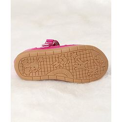 Cute Walk by Babyhug Embellished Bellies - Dark Pink