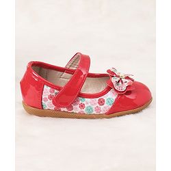 Cute Walk by Babyhug Bellies Bow With Motif - Red