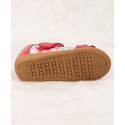 Cute Walk by Babyhug Bellies Bow With Motif - Red