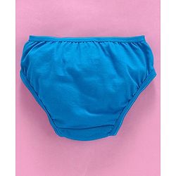 Babyhug Cotton Panties Floral Print Pack Of 2 - Teal