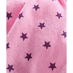 Babyhug 100% Cotton Bloomer Set of 2 Printed & Solid Color - Pink Purple