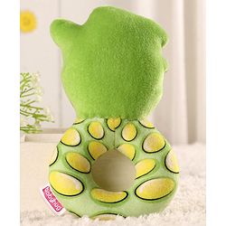 Babyhug Snake Face Rattle With Sound - Green