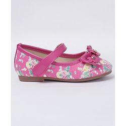 Cute Walk by Babyhug Bellies Floral & Bow Motif - Pink