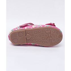Cute Walk by Babyhug Bellies Floral & Bow Motif - Pink