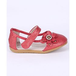 Cute Walk by Babyhug Bellies Floral Motif - Red
