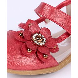 Cute Walk by Babyhug Bellies Floral Motif - Red