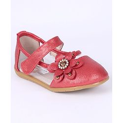 Cute Walk by Babyhug Bellies Floral Motif - Red