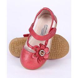 Cute Walk by Babyhug Bellies Floral Motif - Red