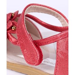 Cute Walk by Babyhug Bellies Floral Motif - Red
