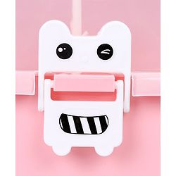 Babyhug 2 in 1 Bottle Drying Rack with Storage Box - Pink (Print May Vary)