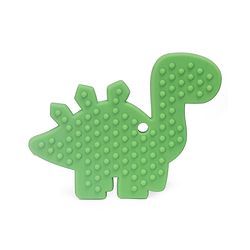 Babyhug 100% Silicone Teether Dinosaur Print - Green