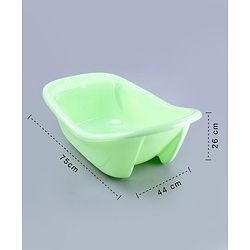 Babyhug Medium Size Bath Tub (Print May Vary) - Green