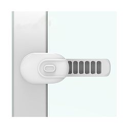 Babyhug Mirror Slide Lock - White
