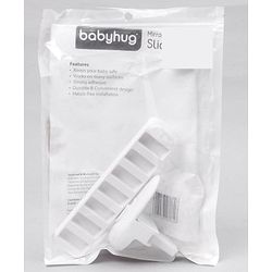 Babyhug Mirror Slide Lock - White