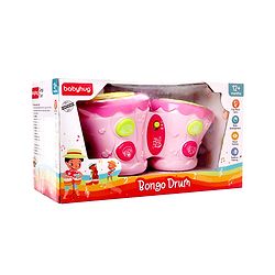 Babyhug Bongo Drum  - Pink