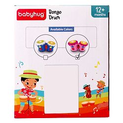 Babyhug Bongo Drum  - Pink