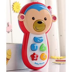 Babyhug Musical Mobile Phone - Blue