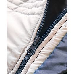 Babyhug Full Sleeves Padded Jacket With Side Pockets - Grey