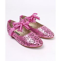 Cute Walk by Babyhug Bellies Bow Applique - Pink - EU 25 Pink