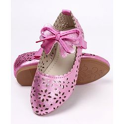 Cute Walk by Babyhug Bellies Bow Applique - Pink - EU 25 Pink