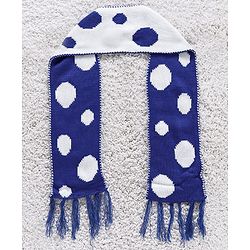 Babyhug Woollen Cap Mittens & Muffler Set - Purple