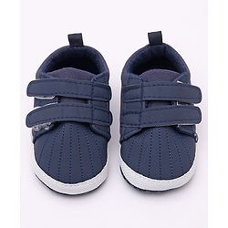 Cute Walk by Babyhug Booties - Navy
