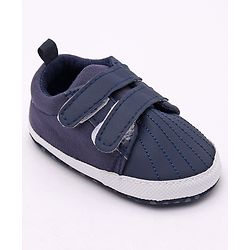 Cute Walk by Babyhug Booties - Navy