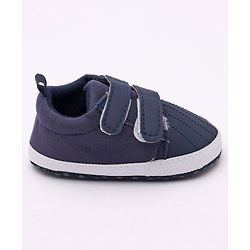 Cute Walk by Babyhug Booties - Navy