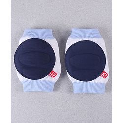 Babyhug Elbow & Knee Protection Pads White and Navy Blue (Design May Vary)