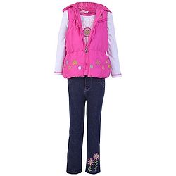 Babyhug Full Sleeves Top Jacket And Legging