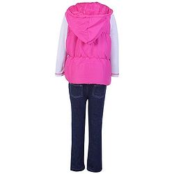 Babyhug Full Sleeves Top Jacket And Legging