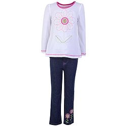 Babyhug Full Sleeves Top Jacket And Legging