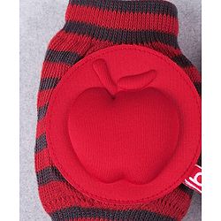 Babyhug Elbow & Knee Protection Pads White and Red (Design May Vary)