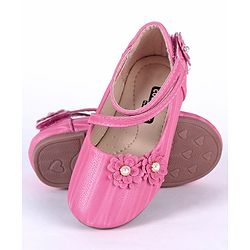 Cute Walk by Babyhug Bellies With Floral Motif - Pink