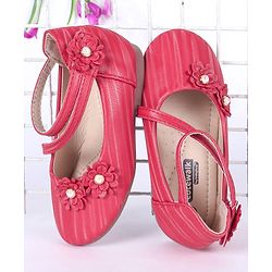 Cute Walk by Babyhug Bellies With Floral Motif - Red