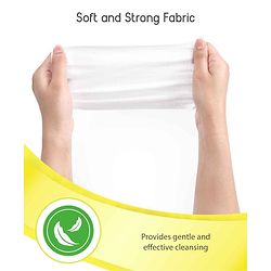 Babyhug Premium 98% Water Baby Wet Wipes with Lemon Scent - 72 Pieces