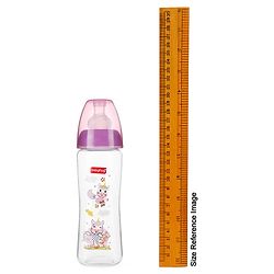 Babyhug Wide Neck Sterilizable Polypropylene Feeding Bottle Pink - 150 ml