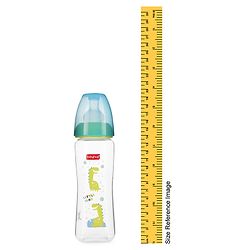 Babyhug Wide Neck Sterilizable Polypropylene Feeding Bottle Pink - 150 ml
